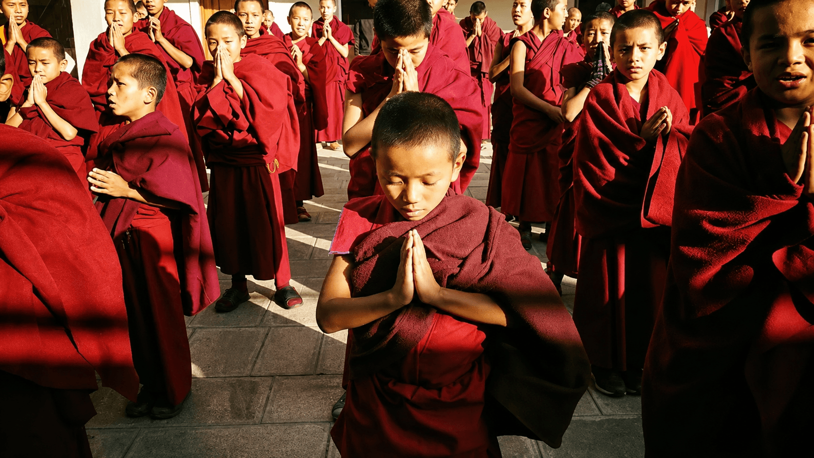 Monk of Kopan monastery