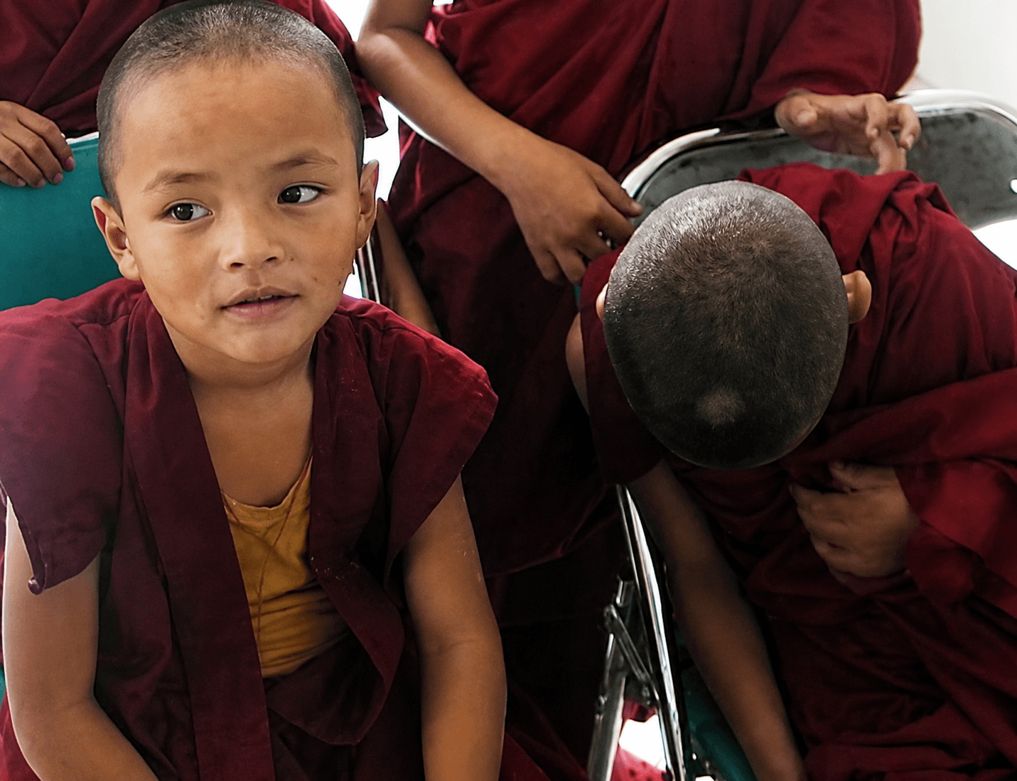 Monks of Kopan monastery